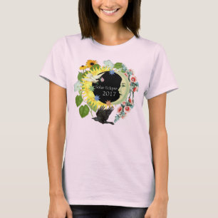 Solarfinsternis Damen individuell anpassbares Tie- T-Shirt