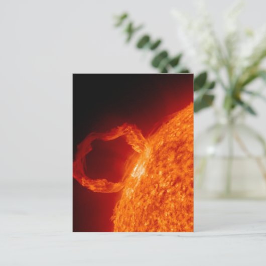 Solarflare Postkarte (Stehend Vorderseite)