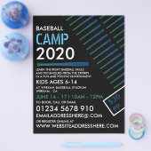 Solarised Baseball Bat Flyer (Einzeln)