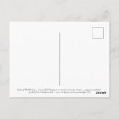 Solarisierte rote Berries, Mark Edward Westerfield Postkarte (Rückseite)