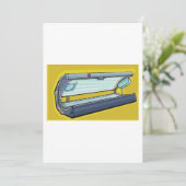 Solarium Sonnendeck Einladung (Stehend Vorderseite)