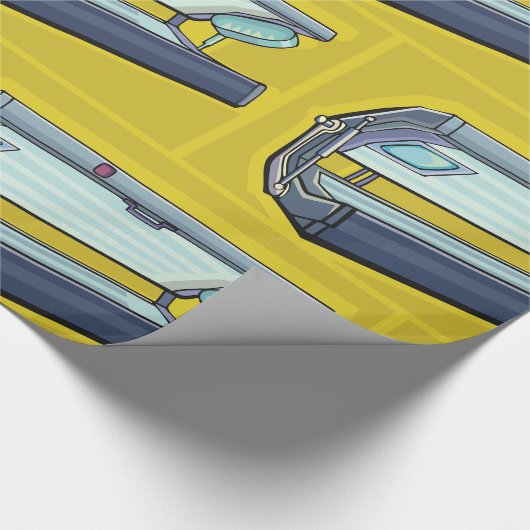 Solarium Sonnendeck Geschenkpapier (Ecke)