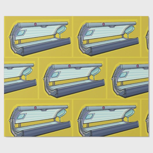 Solarium Sonnendeck Geschenkpapier (Flach)