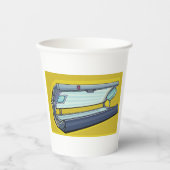 Solarium Sonnendeck Pappbecher (Vorderseite)