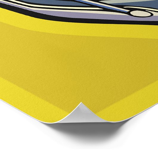 Solarium Sonnendeck Poster (Ecke)