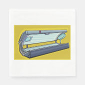 Solarium Sonnendeck Serviette (Vorderseite)