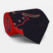 Solarized Marinesoldat Krawatte (Gerollt)