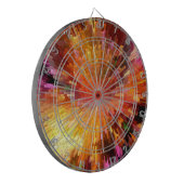 Solarkeube Dartscheibe (Vorderseite Links)