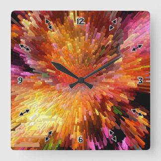 Solarkeube Quadratische Wanduhr