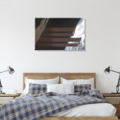 Solarkollektoren der Internationalen Raumstation Leinwanddruck (Insitu (Schlafzimmer))