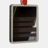 Solarkollektoren der Internationalen Raumstation Ornament Aus Metall (Rechts)