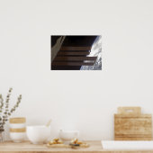 Solarkollektoren der Internationalen Raumstation Poster (Küche)