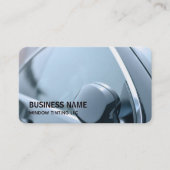 Solarleuchten im Autofenster Visitenkarte (Vorderseite)