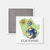 Solarmagnet Magnet (Vorderseite/Rückseite)