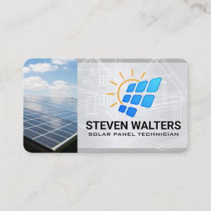 Solarmodul AI Tech Visitenkarte