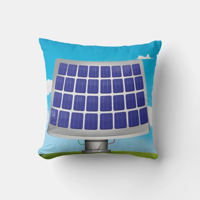 Solarmodule Kissen (Vorderseite)