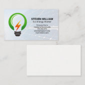 Solarmodule | Logo "Light Bulle Energy" Visitenkarte (Vorne/Hinten)