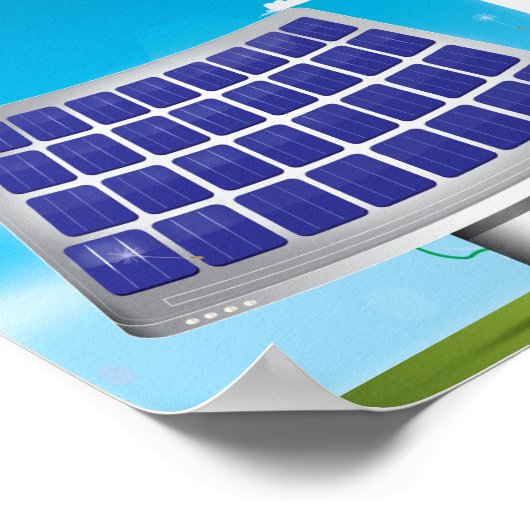 Solarmodule Poster (Ecke)