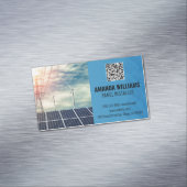 Solarmodule | Tech-Logo | Energie Magnetische Visitenkarte (Beispiel)