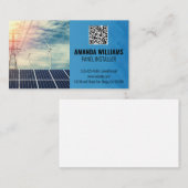 Solarmodule | Tech-Logo | Energie Visitenkarte (Vorne/Hinten)