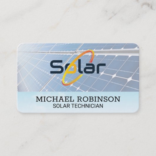 Solarmodule | Tech Power Energie Visitenkarte (Vorderseite)