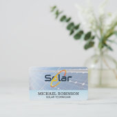Solarmodule | Tech Power Energie Visitenkarte (Stehend Vorderseite)