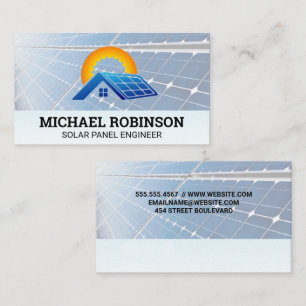 Solarmodule   Zuhause Energy Icon Visitenkarte