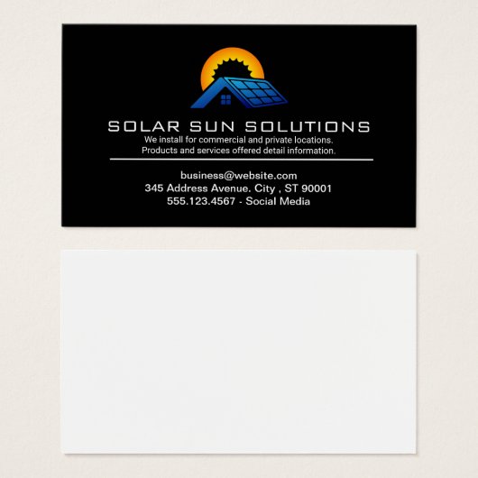 Solarpaneel | Energieversorgung (Vorne & Hinten)