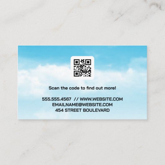 Solarpaneel | Öko Tech-Logo Visitenkarte (Rückseite)