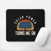 Solarpaneel Solar Energy Solar Power Mousepad (Mit Mouse)