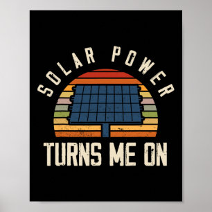 Solarpaneel Solar Energy Solar Power Poster
