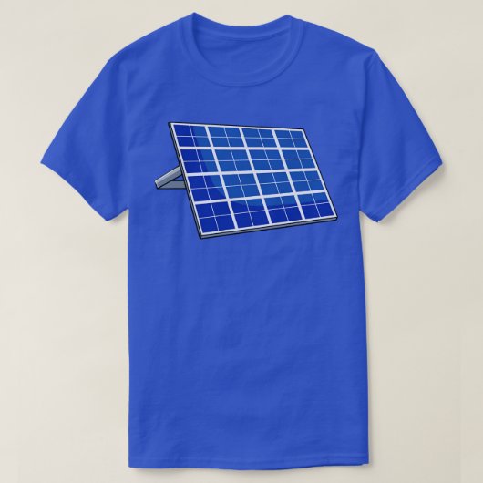 Solarpaneele für erneuerbare Energien T-Shirt (Design vorne)