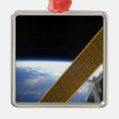 Solarpaneele Silbernes Ornament (Vorne)