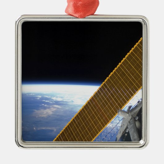 Solarpaneele Silbernes Ornament (Vorne)