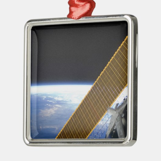 Solarpaneele Silbernes Ornament (Links)