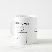 Solarplexus Chakra Taschen-Guru-Tasse Kaffeetasse (Vorderseite Links)