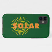SolarPower Sun Case-Mate iPhone Hülle (Rückseite (Horizontal))