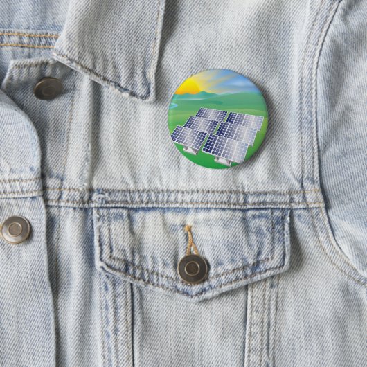 SolarPowerenergieillustration Button (Beispiel)