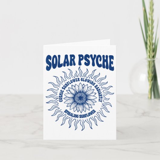 Solarpsychie Karte (Vorderseite)