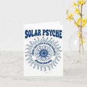 Solarpsychie Karte (Gelbe Blume)