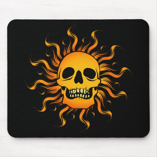 Solarschädel Mousepad (Vorne)