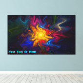 Solarspektrum Leinwanddruck (Insitu (Holzboden))