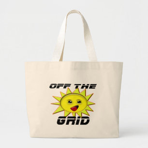 Solarstrom-Geschenke und Werbeartikel T-Shirt Jumbo Stoffbeutel