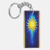 SOLARSTROM SCHLÜSSELANHÄNGER (Vorderseite links)