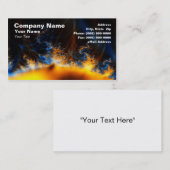 Solarsturm Visitenkarte (Vorne/Hinten)