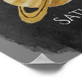 Solarsystem-Farbenplakat Poster (Ecke)