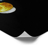 Solarsystem Grosses Poster - Wissenschaftsastronom (Ecke)