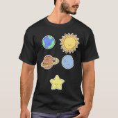 Solarsystem-Paket T-Shirt (Vorderseite)