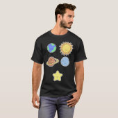 Solarsystem-Paket T-Shirt (Vorne ganz)