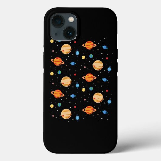 Solarsystem Planets Astronomie Weltraumwissenschaf Case-Mate iPhone Hülle (Rückseite)